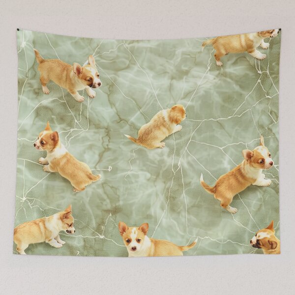 Item preview, Corgis  designed and sold by FlowersColorful.