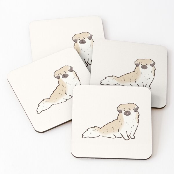 Item preview, Cute tibetan spaniel illustration  designed and sold by Mayarart.