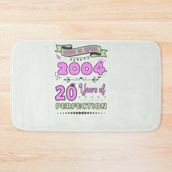 Item preview, Made in april 2004 20 Years of Perfection, 20th Birthday mug, Officially 20, Women Birthday mug, Personalized 20th Birthday Gift designed and sold by amchtakkosa1.