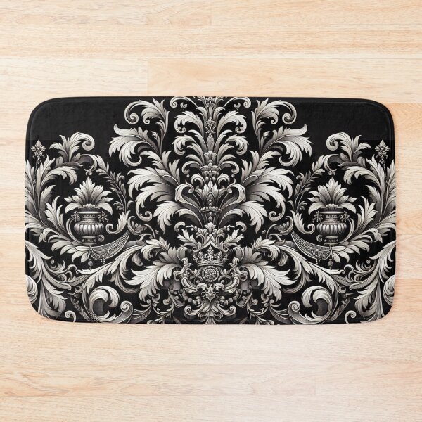 Item preview, Black & White Baroque & Damask designed and sold by DesignsByPrnces.