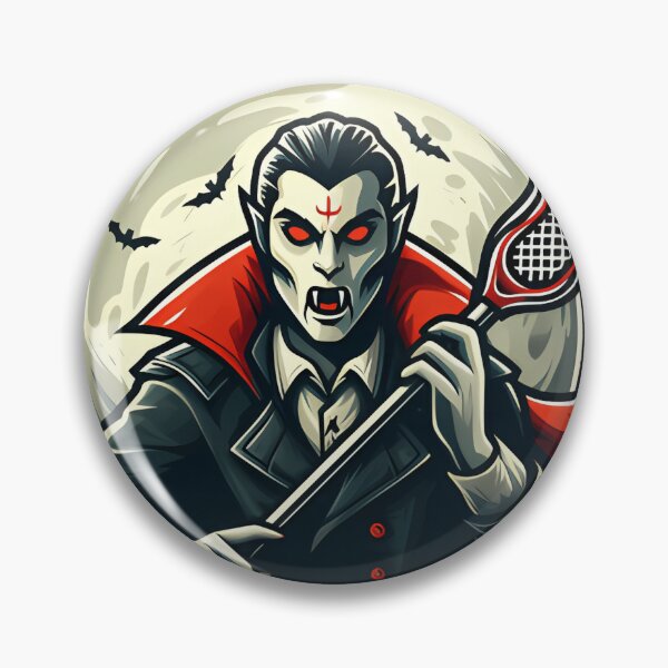Item preview, Vampire Lacrosse Champion Dynamic Sports Logo with a Gothic Twist designed and sold by BriaBerger.