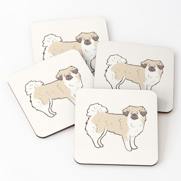 Item preview, Cute tibetan spaniel drawing  designed and sold by Mayarart.