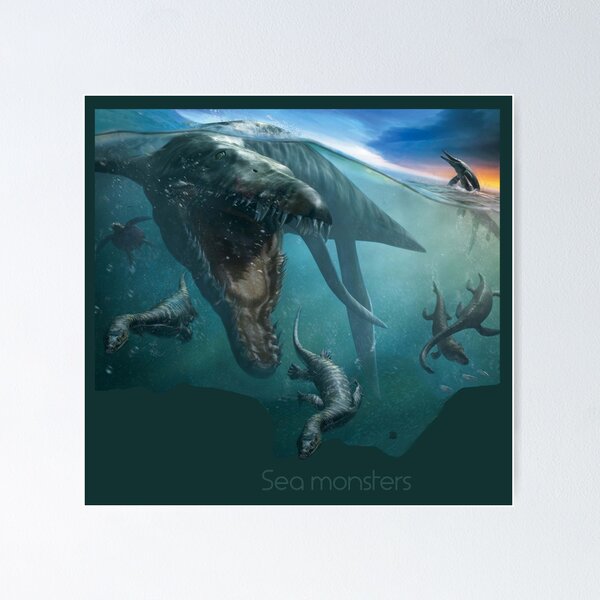 Item preview, Sea Monsters - Ichthyosaur (by ACCI)  designed and sold by VanyssaGraphics.