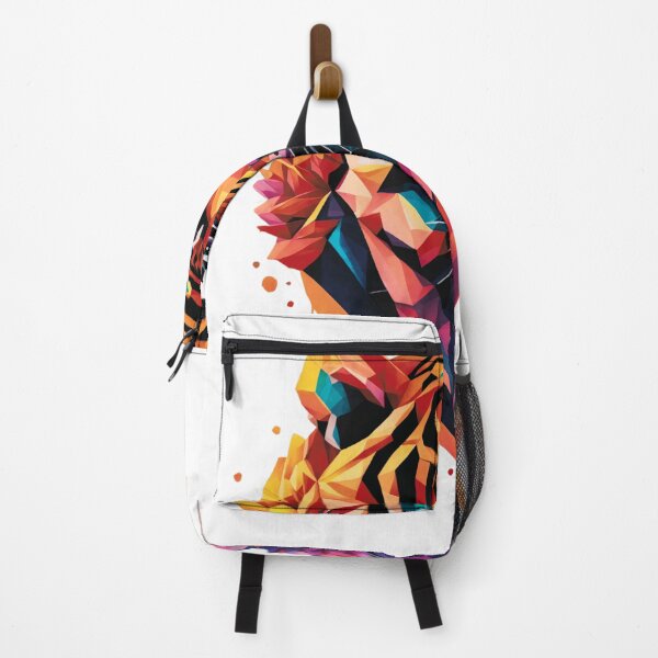Item preview, Colorful Geometry Tiger designed and sold by Golden_Glory_Design.