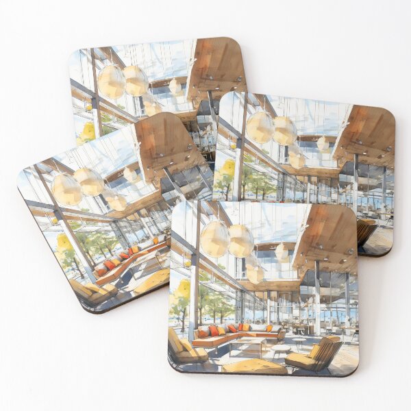 Item preview, Whistlerian Color Splashes Watercolor 29 of 39 designed and sold by TheBrainArt.