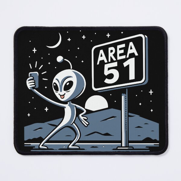 Item preview, Area 51 Selfie designed and sold by DBUniverse.