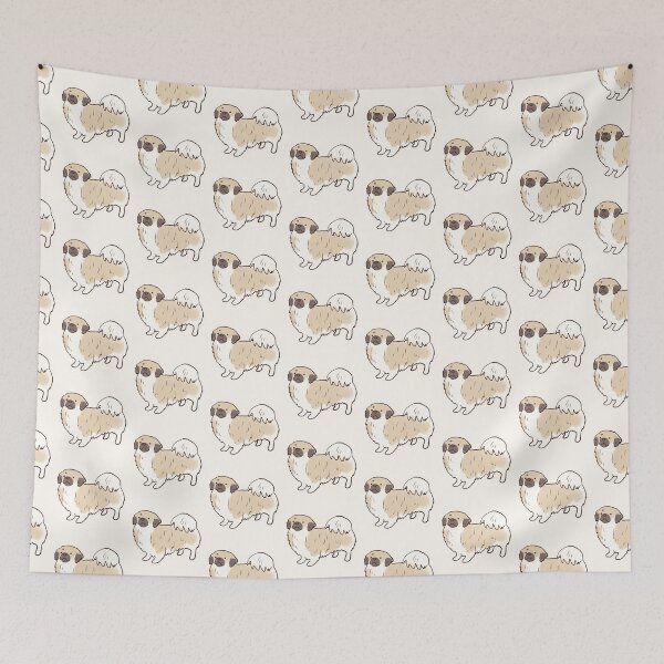 Item preview, Cute tibetan spaniel art designed and sold by Mayarart.