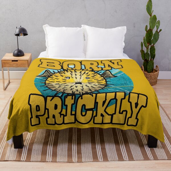 Item preview, Pufferfish Born Prickly designed and sold by Scrabbly Doodles.