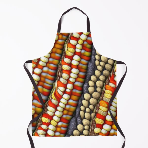 Item preview, Fantasy pattern yellow red colorful circles lines surfaces corn kernel lizard skin designed and sold by G-M-Designs.