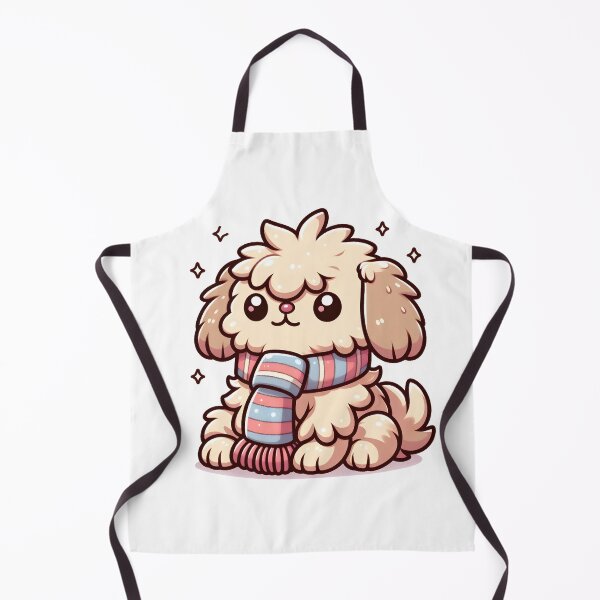Item preview, Kawaii Fluffy Griffon With Scarf designed and sold by CanvasCutie.