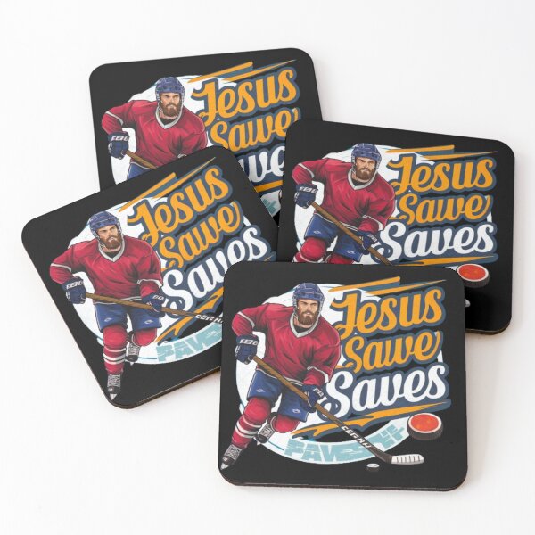 Artikelvorschau, LUSTIGER JESUS RETTET QOUTE HOCKEY entworfen und verkauft von Obinne.