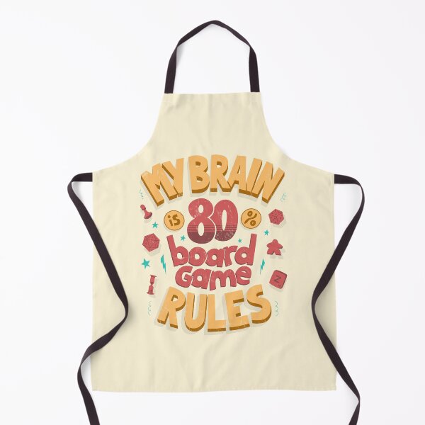 Item preview, My brain is 80% board game rules designed and sold by Anti-Style.
