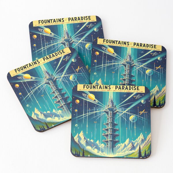 Item preview, Fountains of paradise - alternative book Cover designed and sold by Sovietmovies.