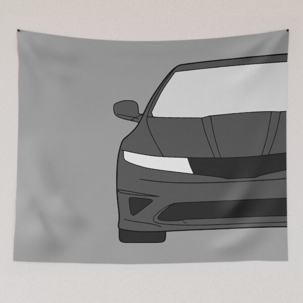 Item preview, Honda Civic 8th generation FK FN Civic dark grey designed and sold by EdimDesign.