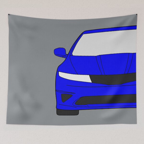 Item preview, Honda Civic 8th generation FK FN Civic bright blue designed and sold by EdimDesign.