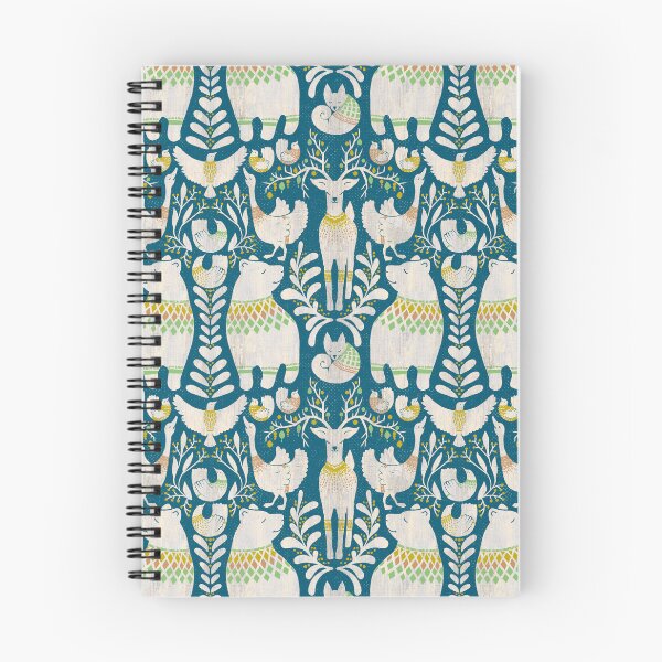 Item preview, Fair Isle Friends Acogedores animales del bosque Hygge en suéteres designed and sold by Rochelle Carr.