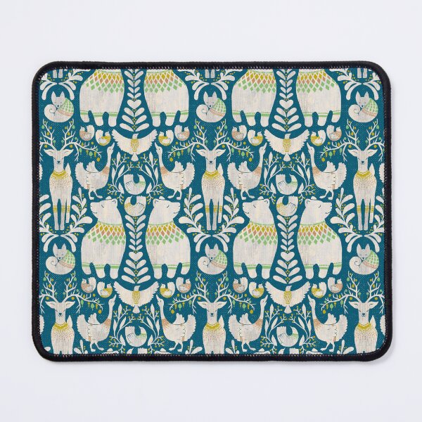 Item preview, Fair Isle Friends Cozy Hygge Forest Animals in Sweaters designed and sold by Rochelle Carr.