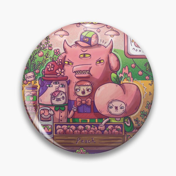 Item preview, Peach Monster Shop designed and sold by billyrora.