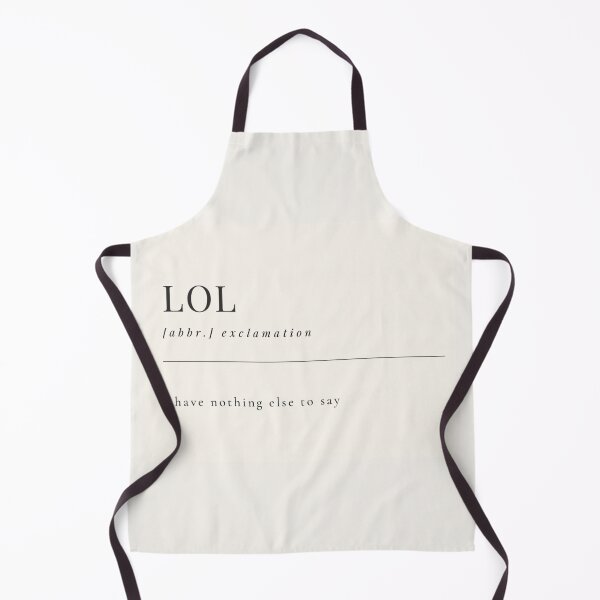 Item preview, Funny Aesthetic Dictionary Definition 'LOL' designed and sold by CreativeCanvas6.
