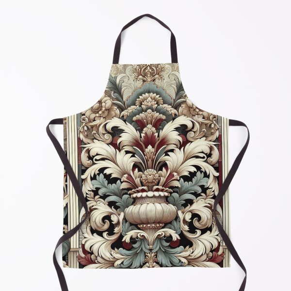 Item preview, Teal, Burgundy & Cream Baroque & Damask designed and sold by DesignsByPrnces.