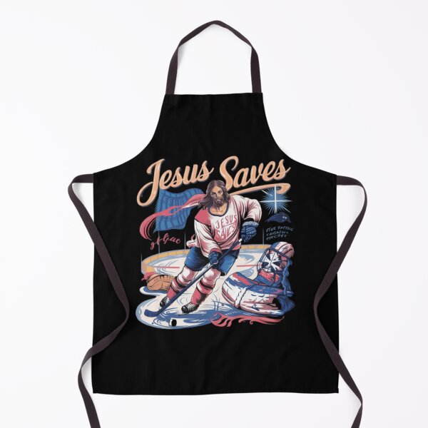 Item preview, "JESUS SA"VES ". HOCKEY LOVER designed and sold by Obinne.