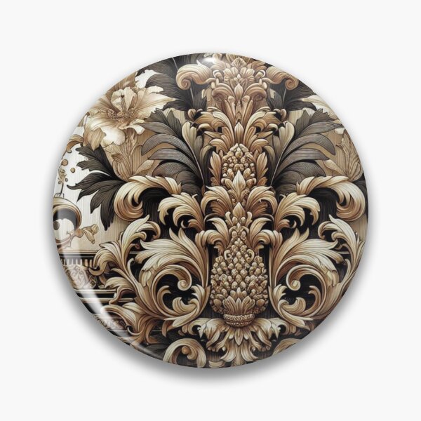Item preview, Gold & Cream Baroque & Damask designed and sold by DesignsByPrnces.