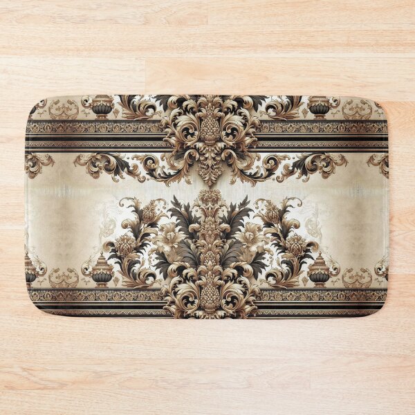Item preview, Gold & Cream Baroque & Damask designed and sold by DesignsByPrnces.