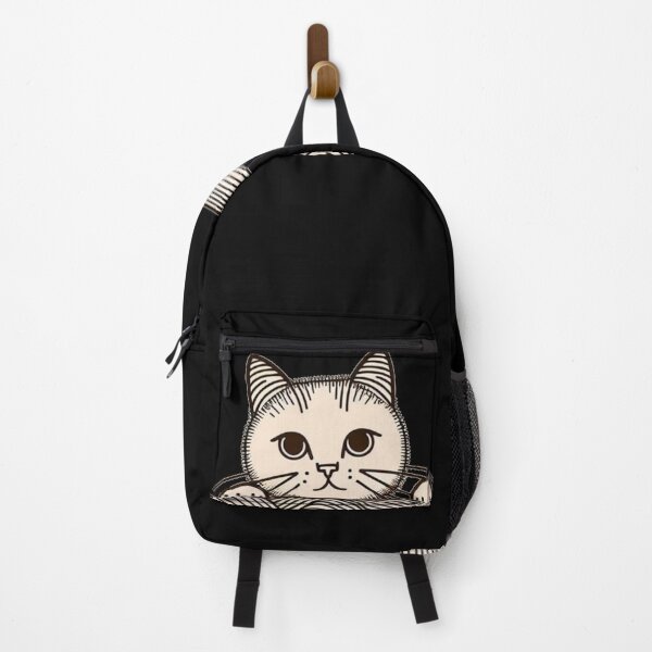 Item preview, Curious cat designed and sold by Wild-way Art.