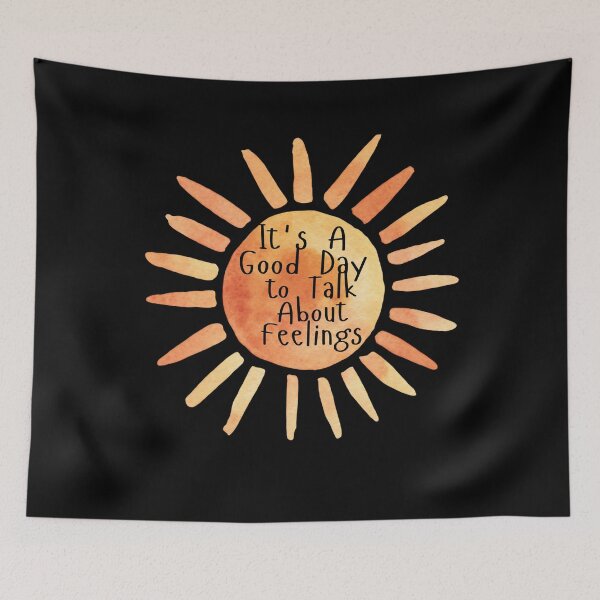 Item preview, It's A Good Day to Talk About Feelings gifts designed and sold by byMartha.