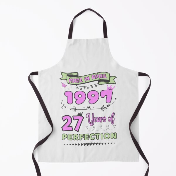 Item preview, Made in april 1997 27 Years of Perfection, 27th Birthday mug for her, Officially 27, Women Birthday mug, Personalized 27th Birthday Gift designed and sold by amchtakkosa1.