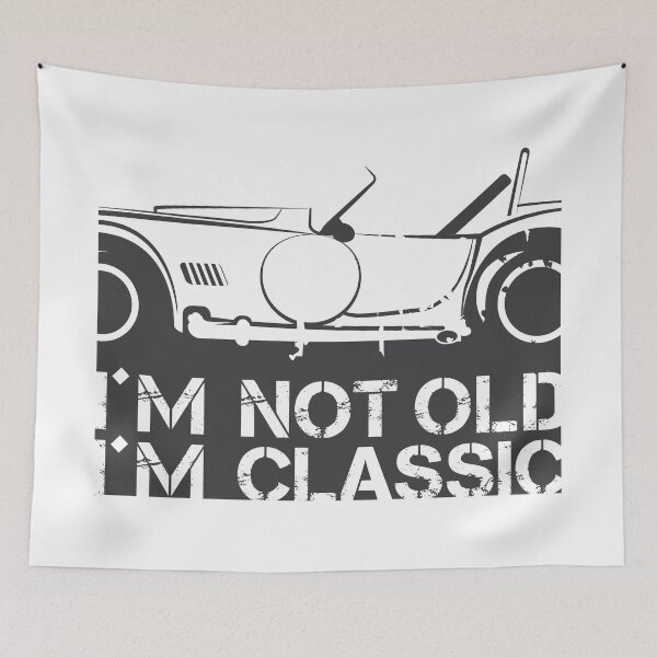 Item preview, i´m not old i´m classic - retro car birthday design designed and sold by AndreMi.