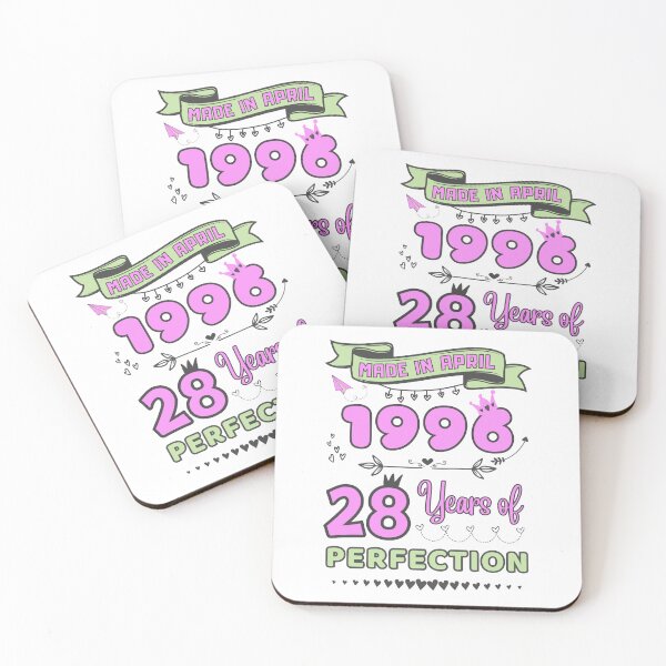 Item preview, Made in april 1996 28 Years of Perfection, Birthday mug for her, Officially 28, Women Birthday mug, Personalized 28th Birthday Gift designed and sold by amchtakkosa1.