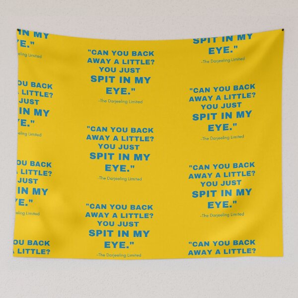 Item preview, Wes Anderson 'The Darjeeling Limited' Quote designed and sold by CreativeCanvas6.