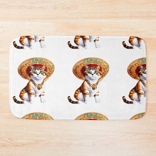 Item preview, "Mexican Cat Fiesta" designed and sold by Bittor18.