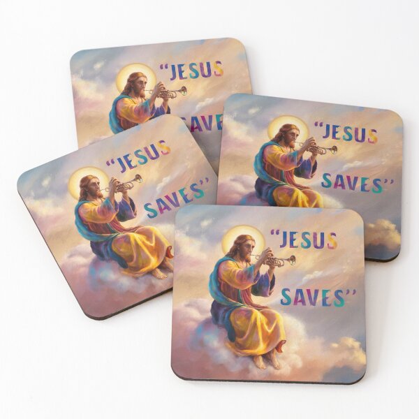Artikelvorschau, „JESUS RETTET“. JESUS SPIELT TROMPETE entworfen und verkauft von Obinne.