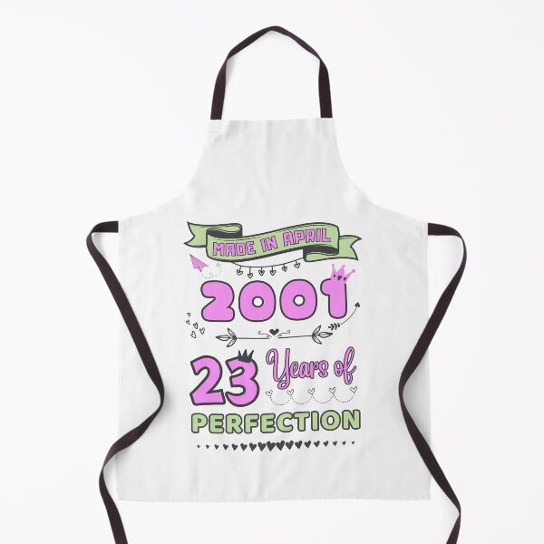 Item preview, Made in april 2001 23 Years of Perfection, 23rd Birthday Sticker, Officially 23, Women and girls Birthday Stickers, Personalized 23rd Birthday Gift designed and sold by amchtakkosa1.