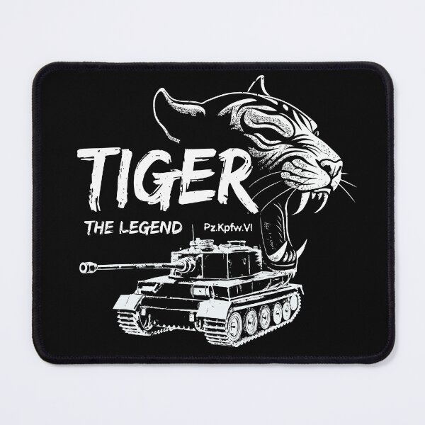 Item preview, Tiger tank with tiger head, two legends in one designed and sold by epic-store-4u.