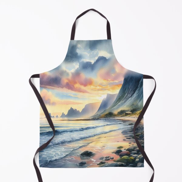 Item preview, Watercolor shoreline designed and sold by Thedigital91.