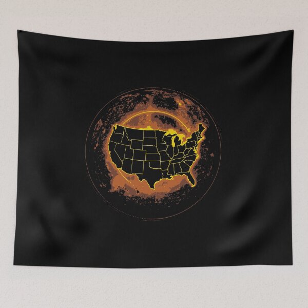 Item preview, USA Solar Eclipse 2024 designed and sold by Wild-Co.