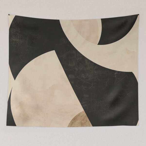 Item preview, Elegant Abstract Neutral Tones Shapes designed and sold by trajeado14.