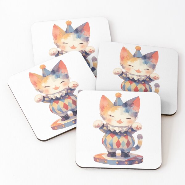 Item preview, Lovely Circus Cat designed and sold by CrownArtCraft.