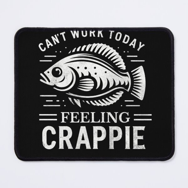 Item preview, Vintage Funny Saying Crappie Fishing Apparel For Fishermen designed and sold by Olivia Thompson.
