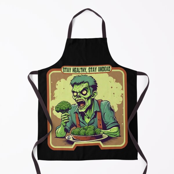 Item preview, Zombie eat broccoli healty life designed and sold by Eolithic.