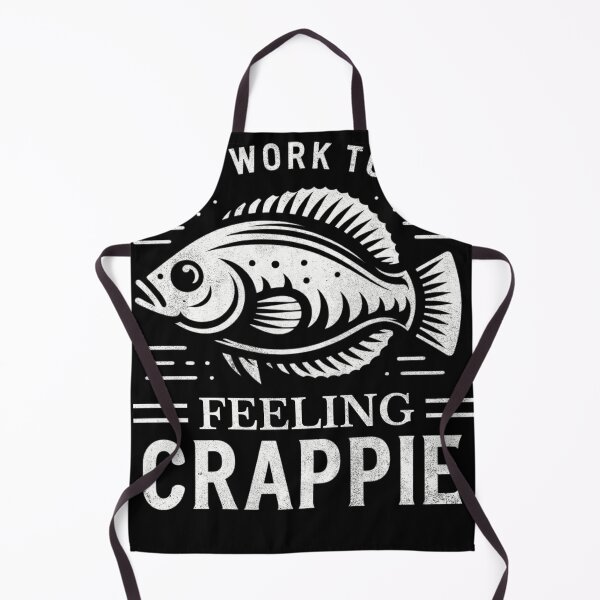 Item preview, Vintage Funny Saying Crappie Fishing Apparel For Fishermen designed and sold by Olivia Thompson.