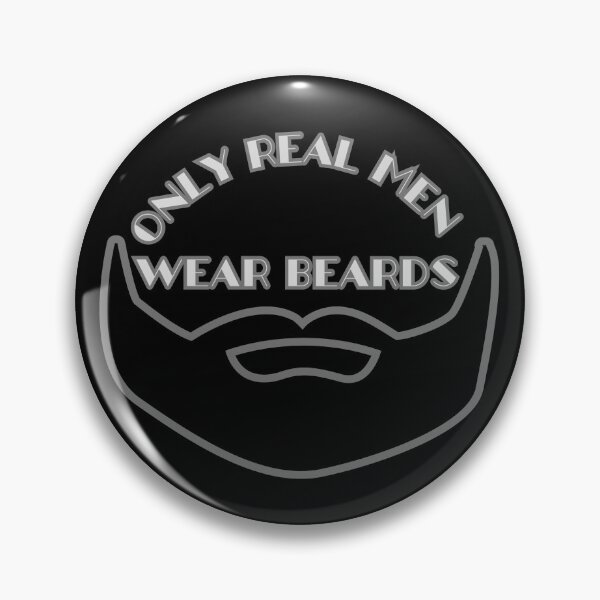 Item preview, Only real men wear beards designed and sold by FluxDesigner.