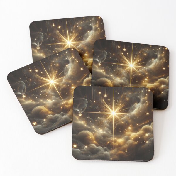 Item preview, Golden stars  designed and sold by UnitedArtForge.