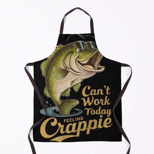 Item preview, Vintage Funny Saying Crappie Fishing Apparel For Fishermen designed and sold by Olivia Thompson.