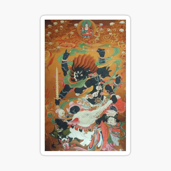 Item preview, Thangka of Black Manjushri  designed and sold by Onodera.