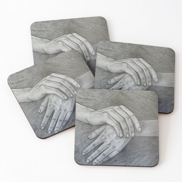 Item preview, Hands. Pencil on 29.7x42cm paper. designed and sold by crowleyronan123.
