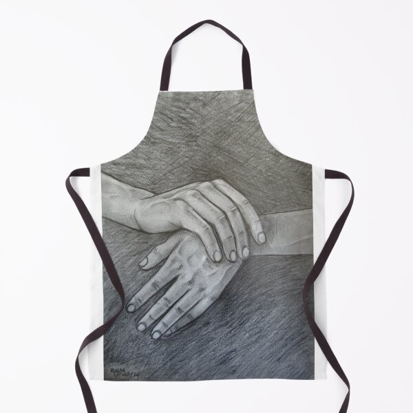 Item preview, Hands. Pencil on 29.7x42cm paper. designed and sold by crowleyronan123.